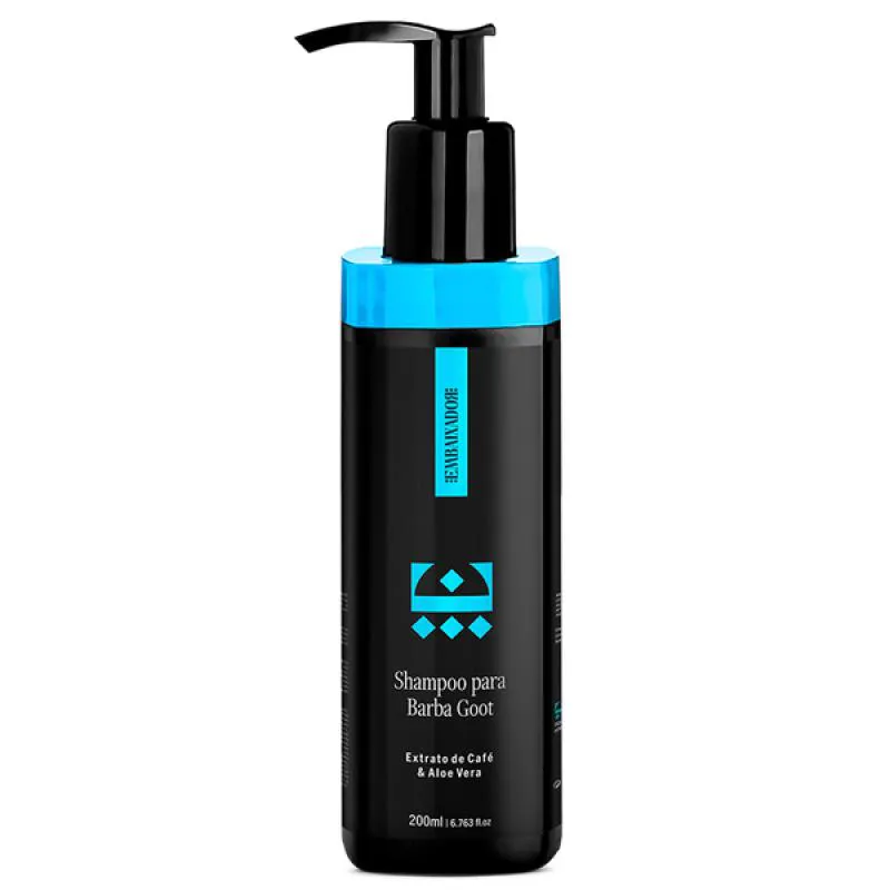 Kit Barba Goot - Óleo + Balm + Shampoo Barba Embaixador 200ml