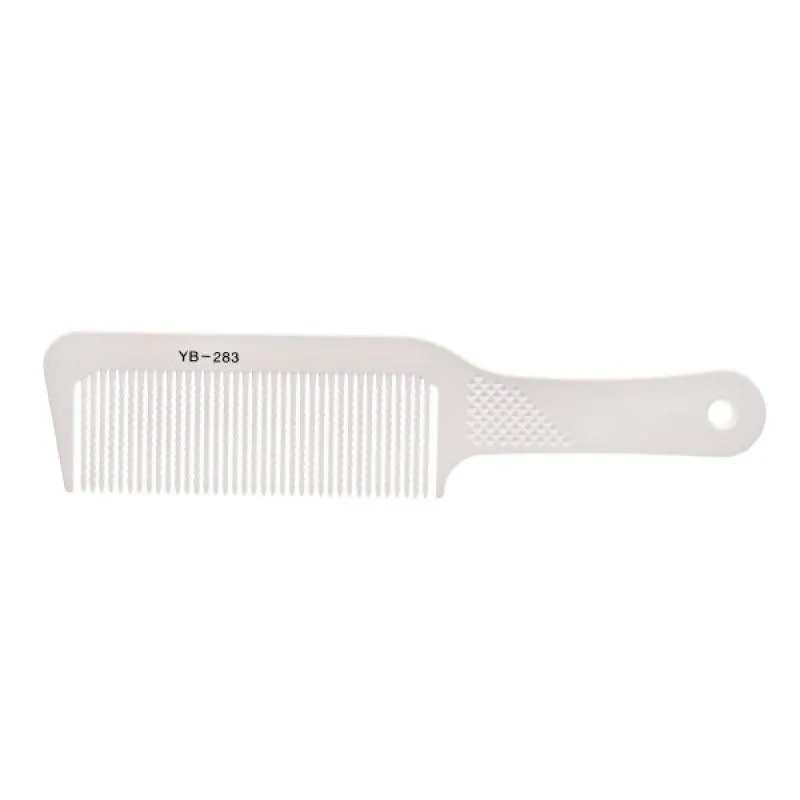 Pente de Corte Clipper Comb com Guia Yb-283 Umi Branco