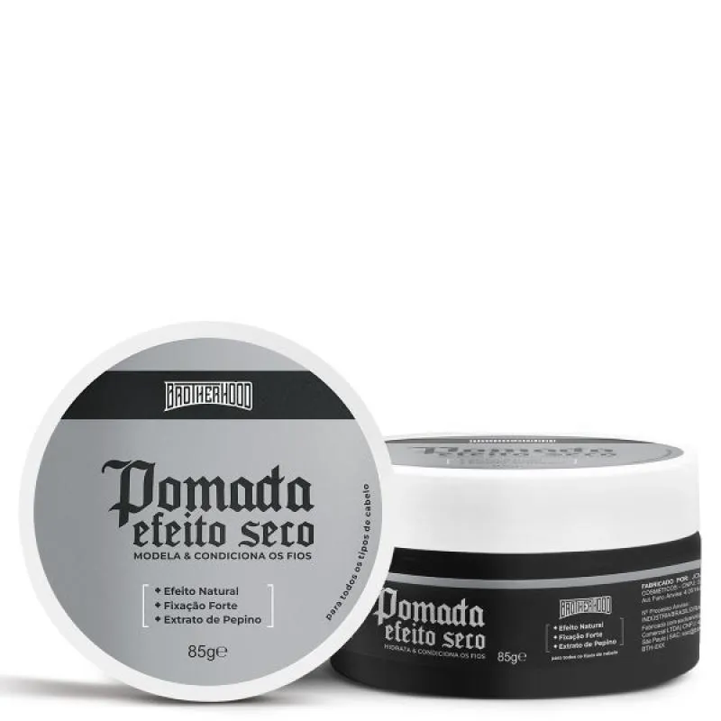 Pomada para Cabelo Efeito Seco Bth - 85g