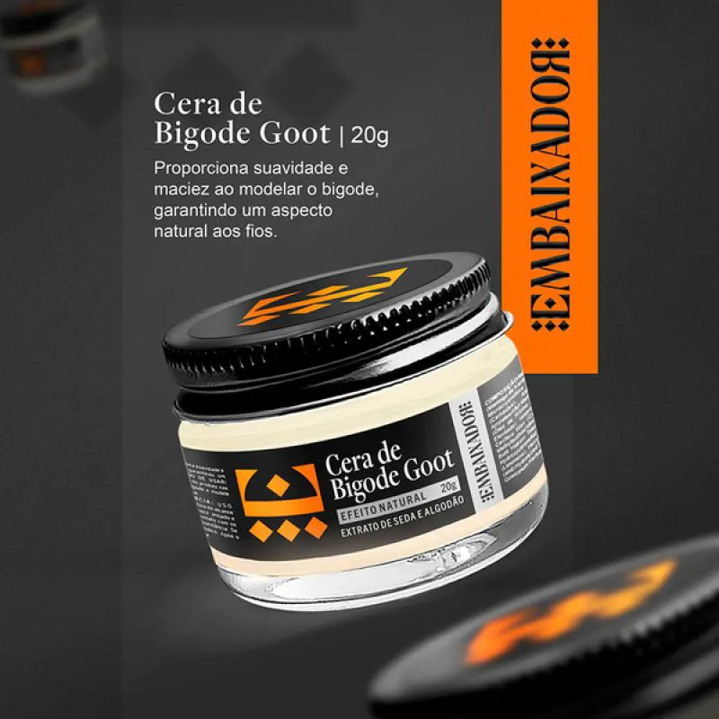 Cera para Bigode Goot Embaixador 20g