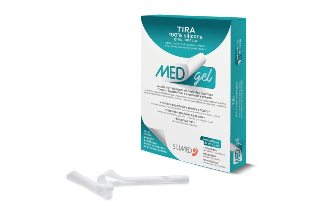Medgel Silimed Tira de Silicone com 1 Unidade