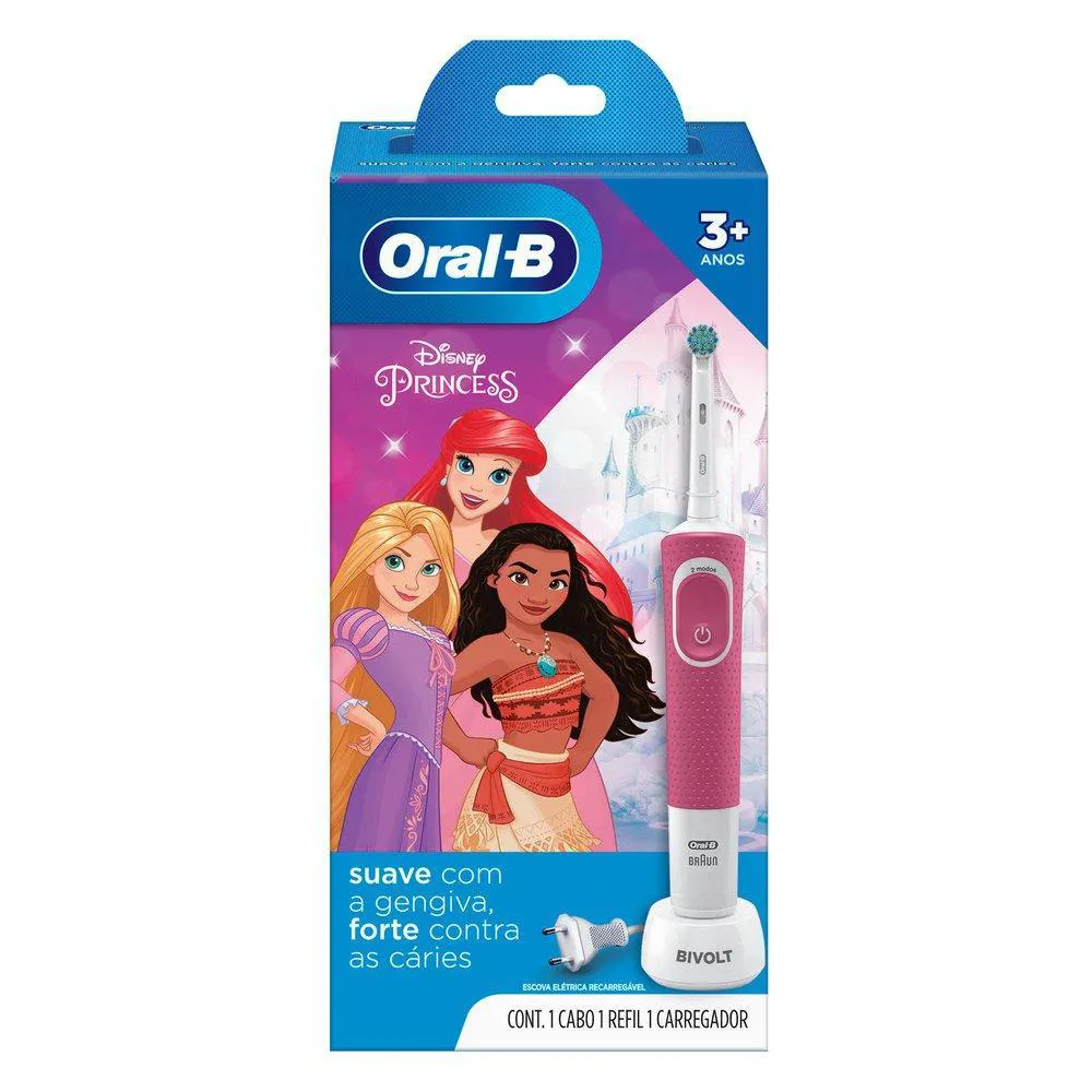 Escova Elétrica Oral-B Princess 1 unidade
