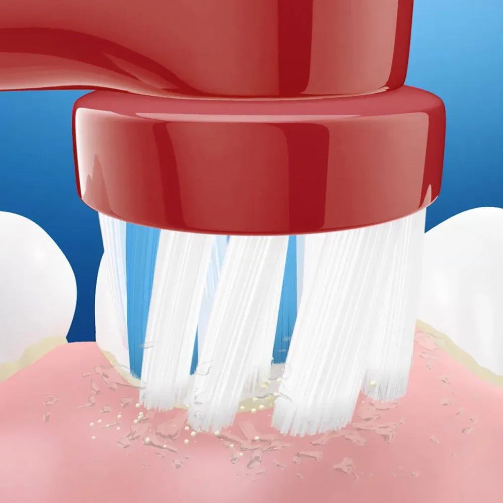 Escova Elétrica Oral-B Disney Pixar Cars + 2 Pilhas Aa