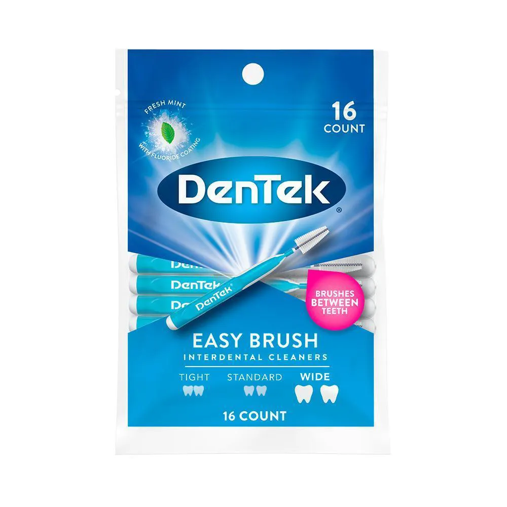 Kit Escova Interdental DenTek Easy Brush Extra 64 unidades