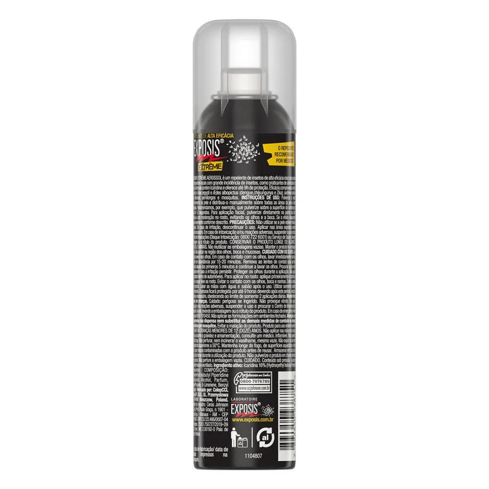 Repelente Aerossol Exposis Extrême 100ml
