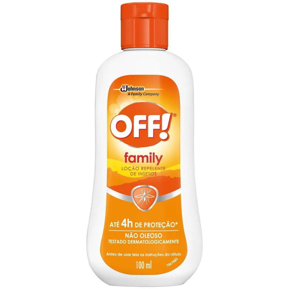 Repelente de Insetos Off! Loção Family 100ml