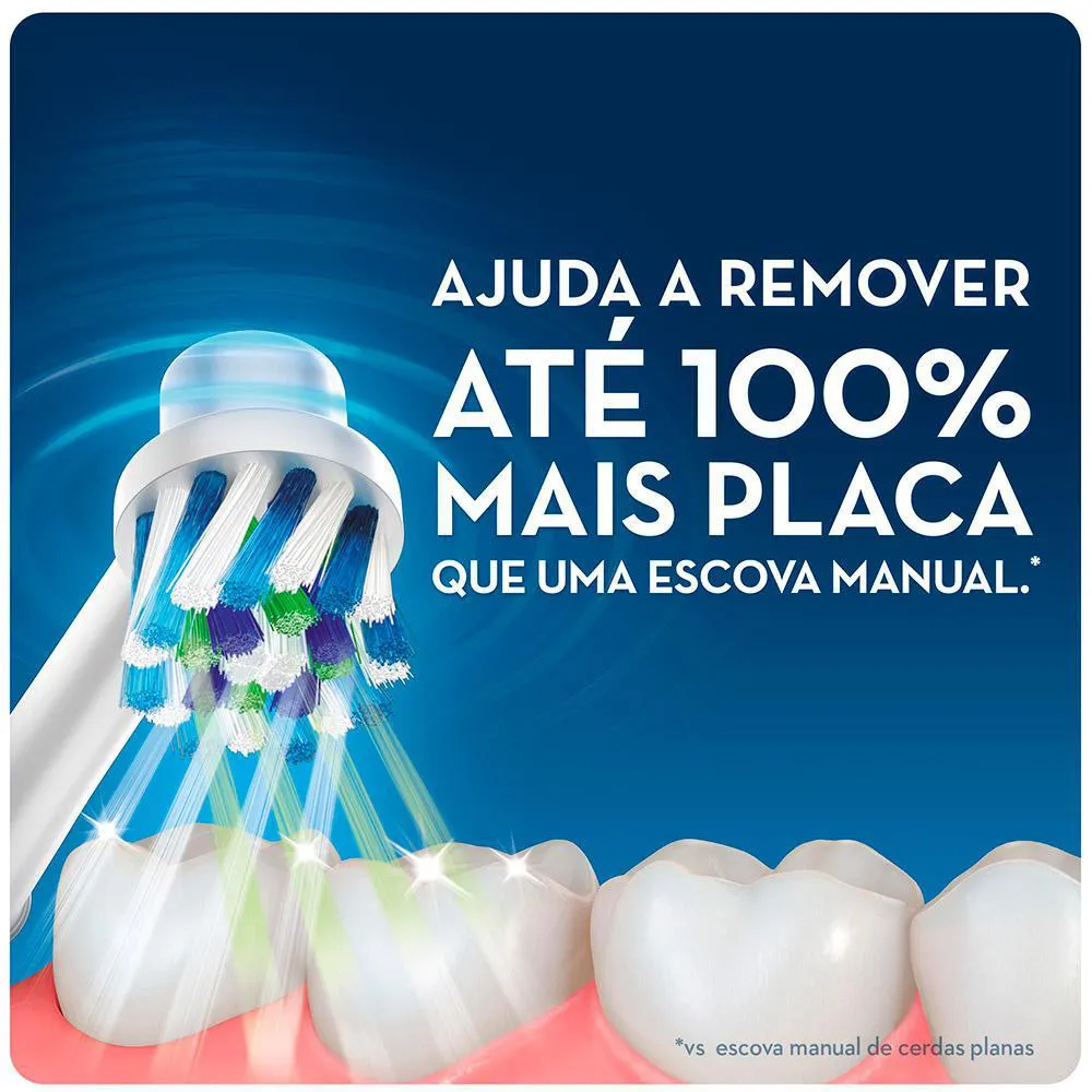 Kit Refil Escova Elétrica Oral-B Cross Action Leve 4 Pague 2