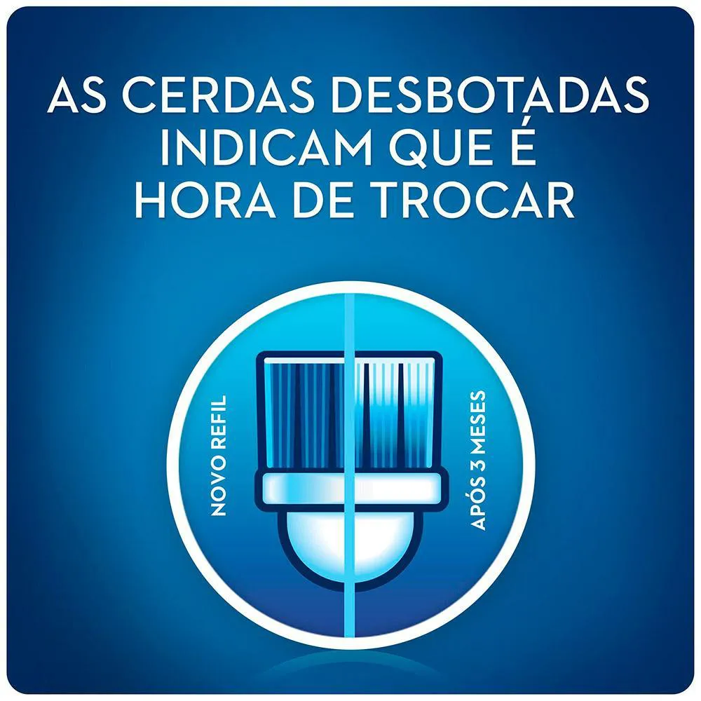 Kit Refil Escova Elétrica Oral-B Cross Action Leve 4 Pague 2