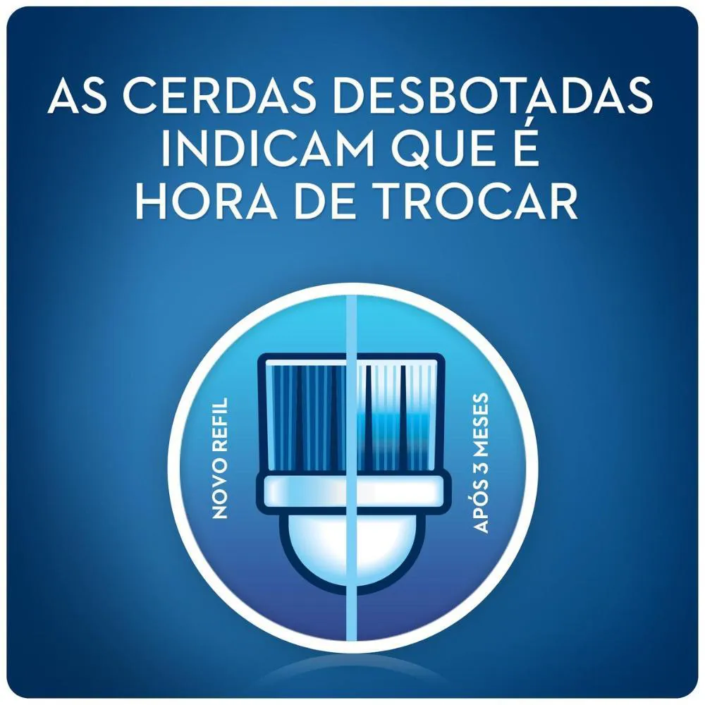 Refil Escova Elétrica Oral-B Sensi Ultrafino C/ 2 unidades