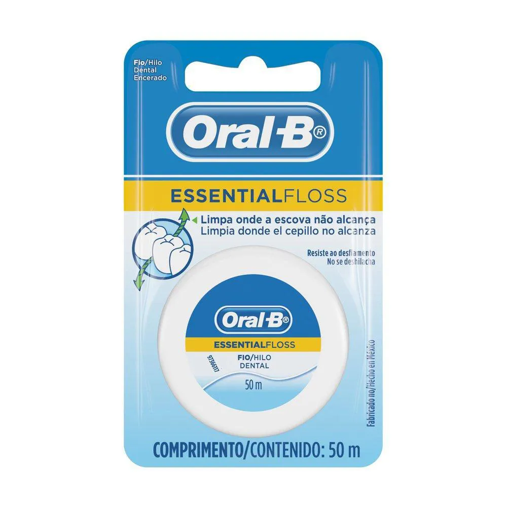 Fio Dental Oral-b Essential Floss 50m