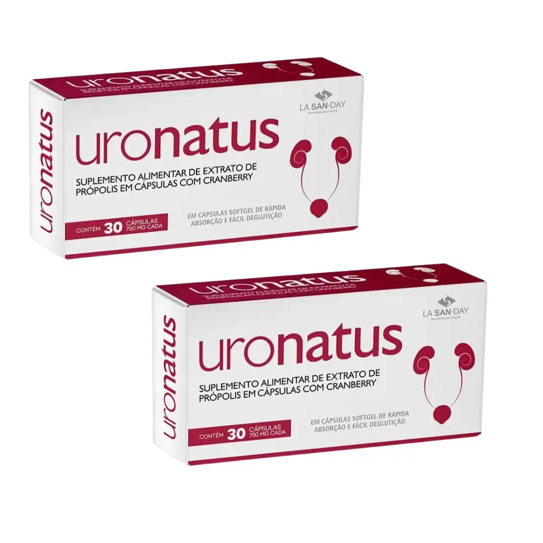 Kit C2 Suplemento Uronatus Cranberry 30 Cps – La San-day