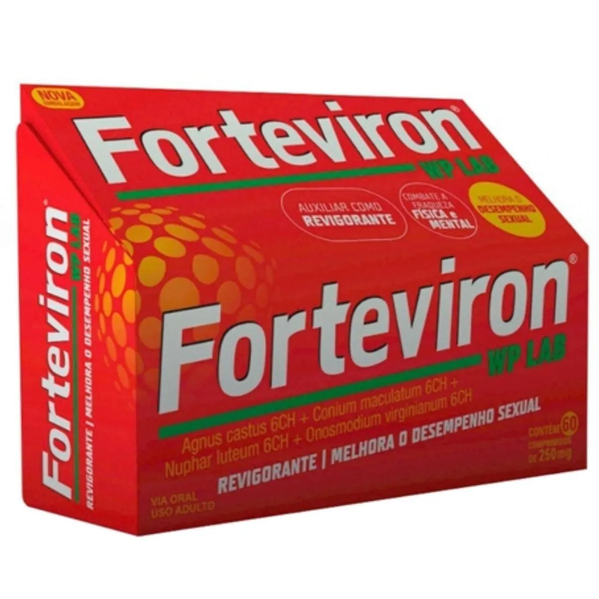 Suplemento Forteviron 60 comprimidos - Waldemiro Pereira