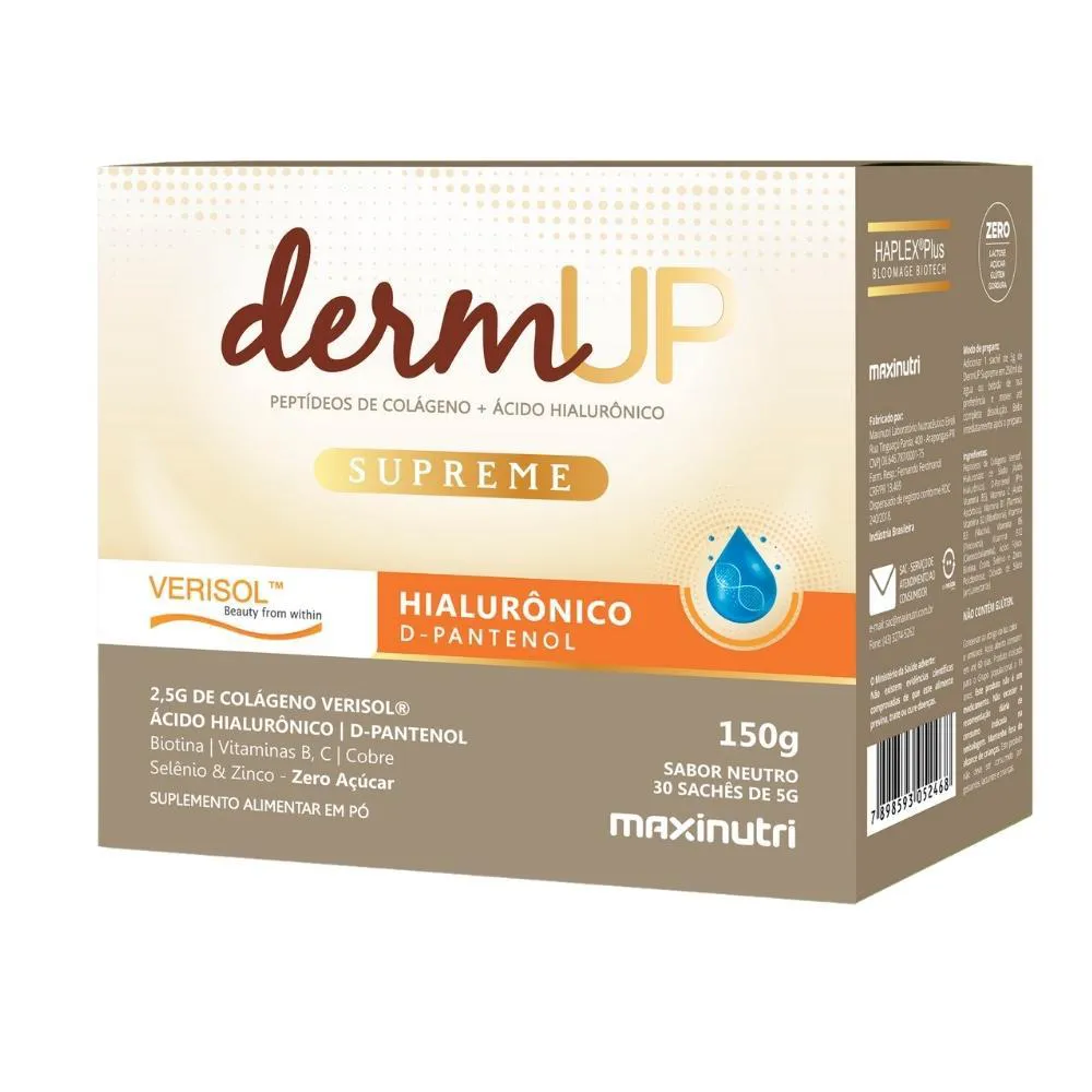 Dermup Supreme Verisol 30 Sachês - Original