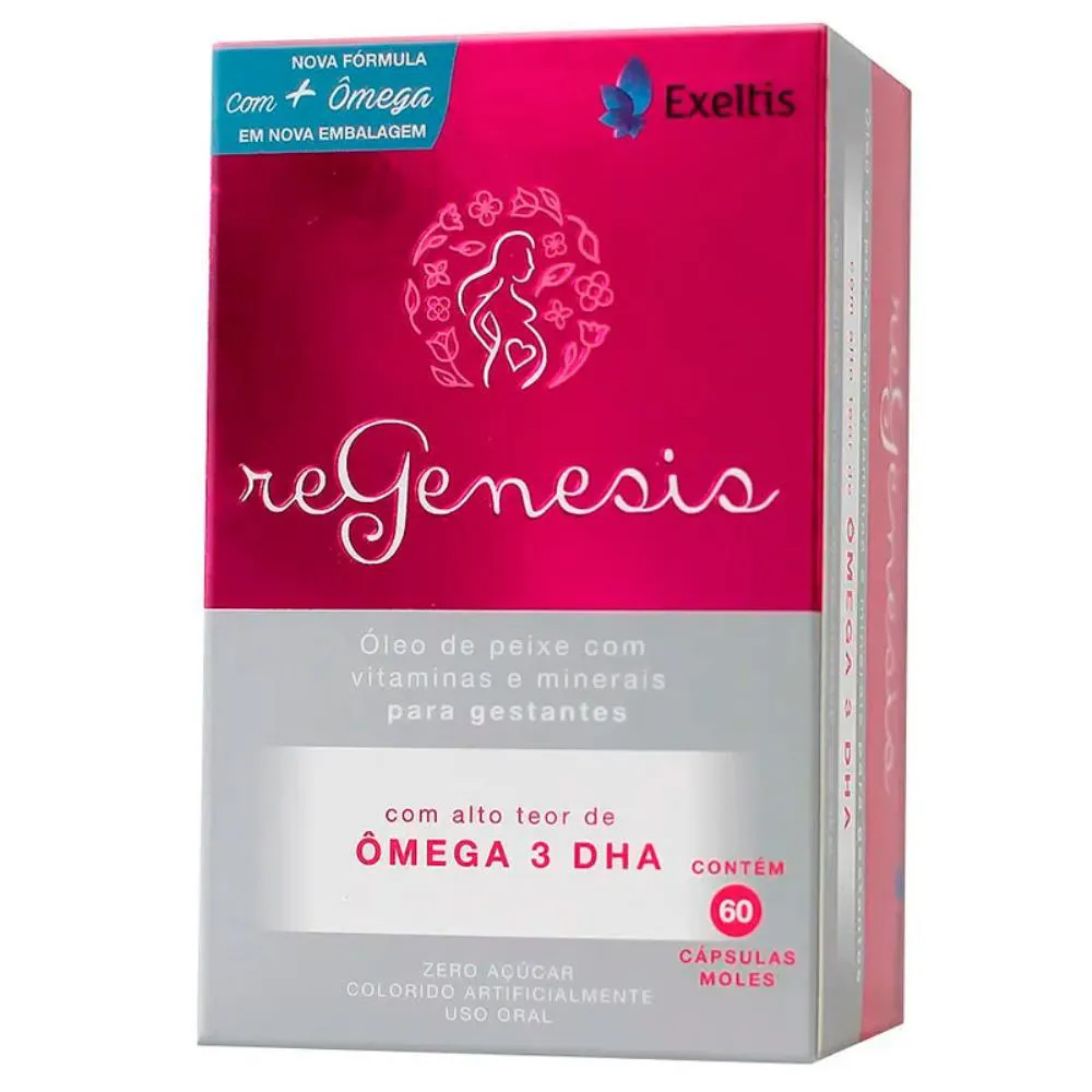 Suplemento Alimentar Regenesis Ômega 3 - 60 Cps