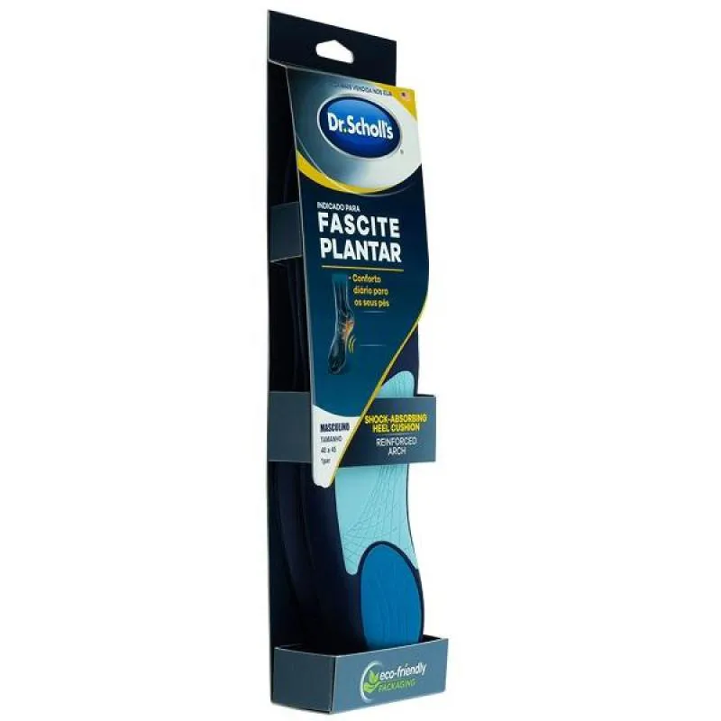 Palmilha Dr. Scholls P/ Alivio da Fascite Plantar (esporao) 40-45