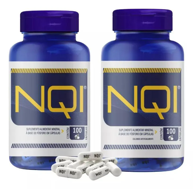 Kit 2x Nqi (100 Cápsulas) Gaction
