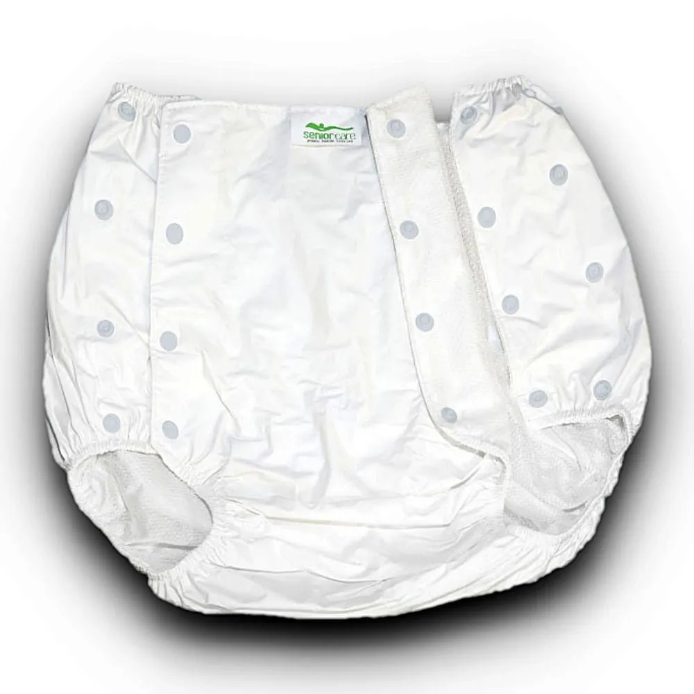 Calça Plástica Geriátrica com Botão Lavável Senior Care Standard Unissex M 1 Unidade