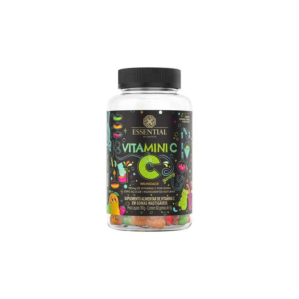 Vitamini C (60 Gomas) Essential Nutrition