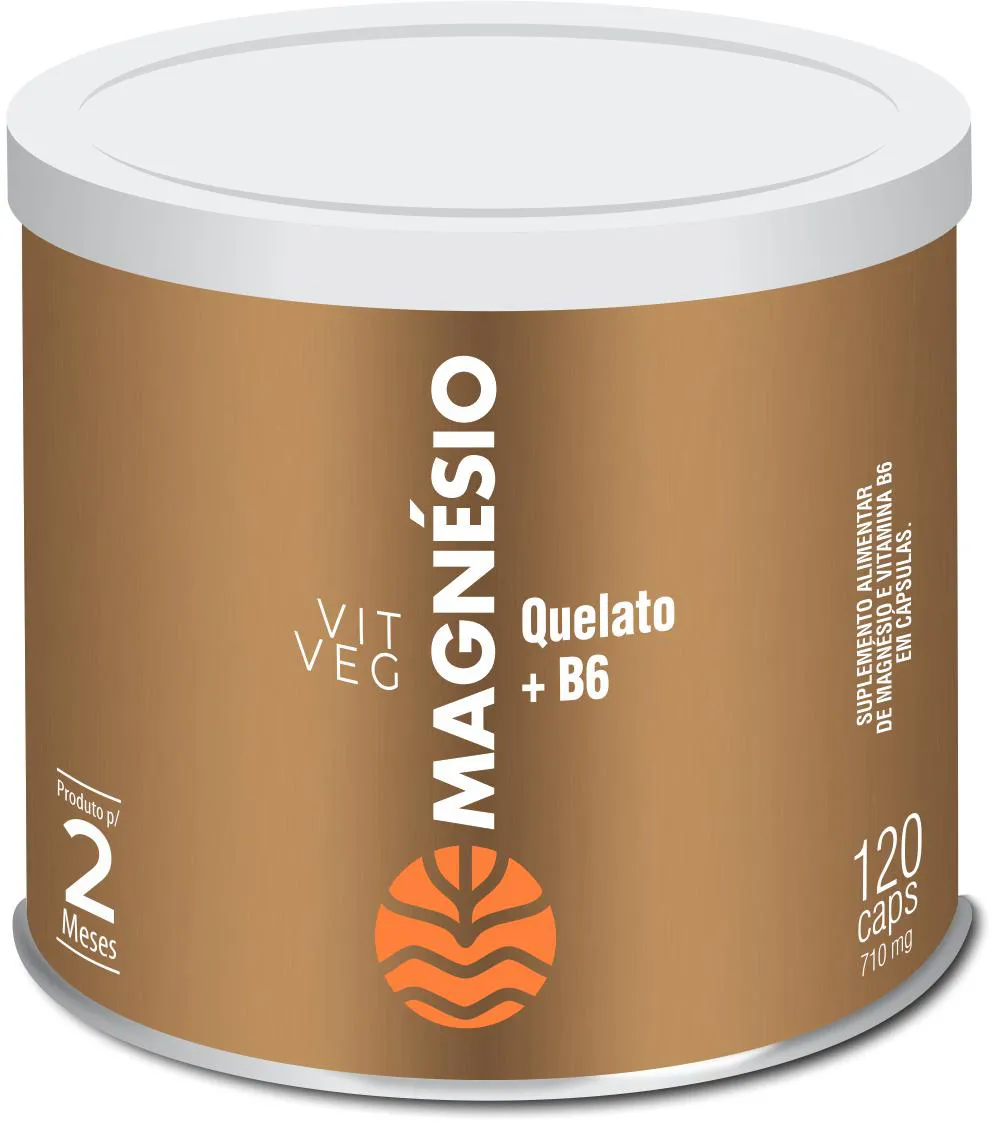 Vital Veg Magnésio - 120 cápsulas - Vital Âtman