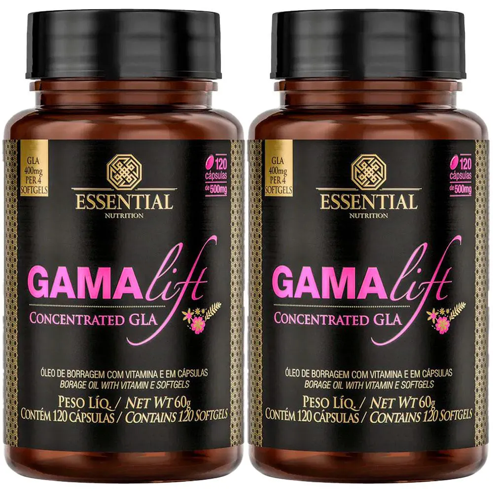 Kit 2x Gamalift - (120 cápsulas Cada) - Essential Nutrition