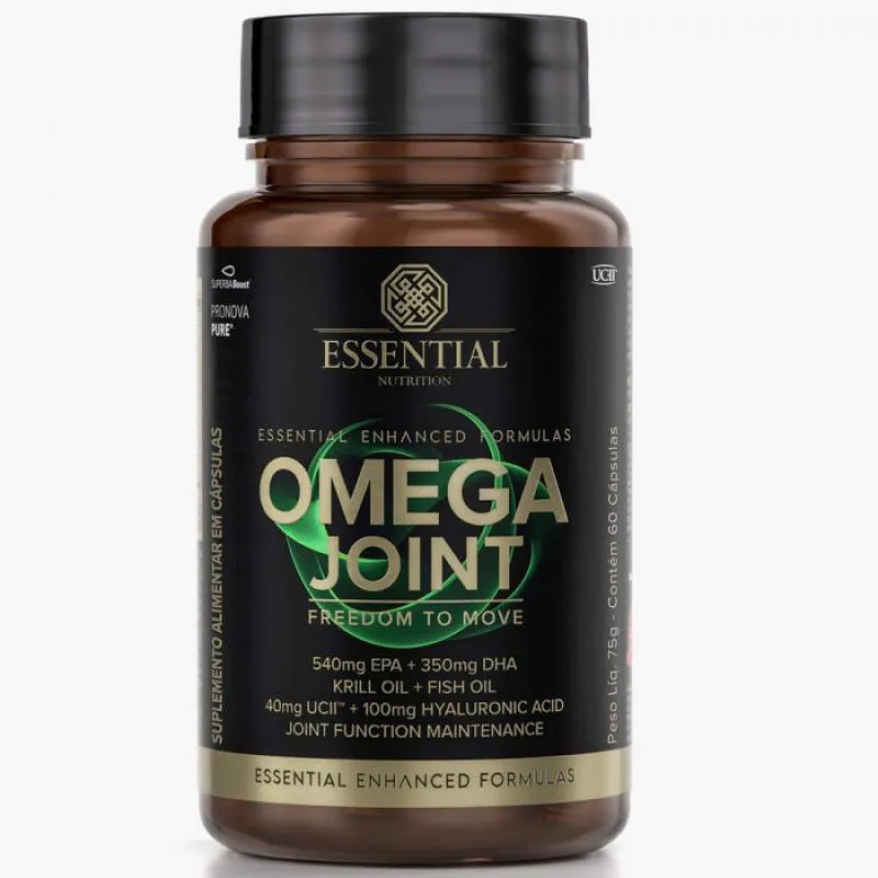 Omega Joint ( Omega 3 + Colageno Tipo Ii ) - 60caps - Essential Nutrition