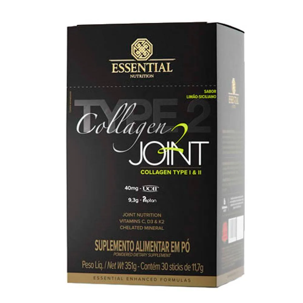 Collagen 2 Joint Limão Siciliano Essential Nutrition 351g (30un) Unica