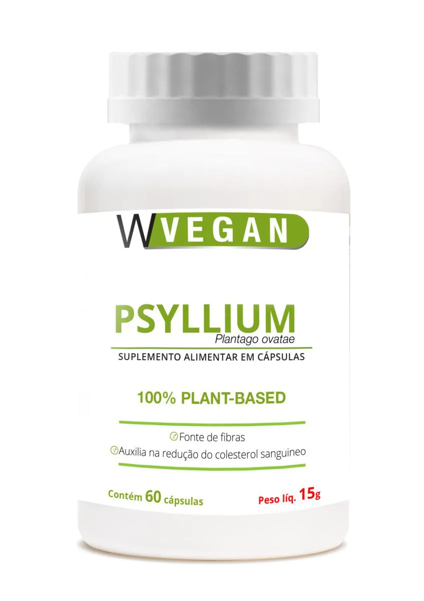 Psyllium 60 Capsulas Wvegan Vegano