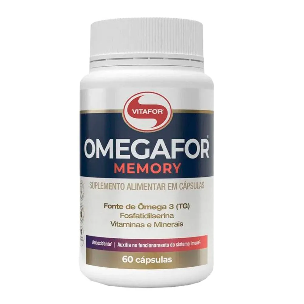 Omegafor Memory Vitafor 60 cápsulas Unica
