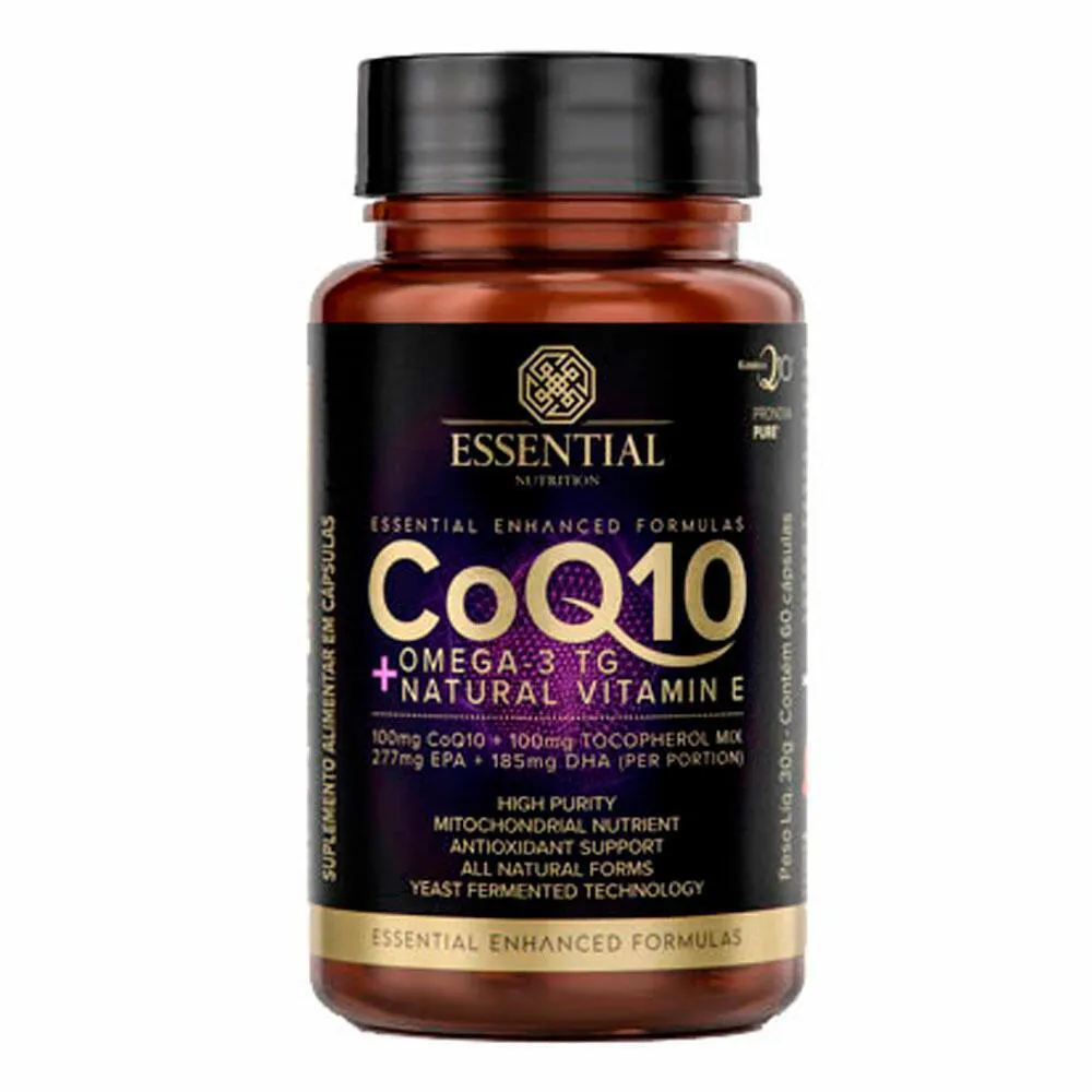 Coenzima COQ10 Essential Nutrition 60 cápsulas