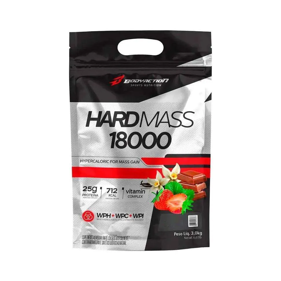 Hard Mass (3kg) - Sabor: Baunilha