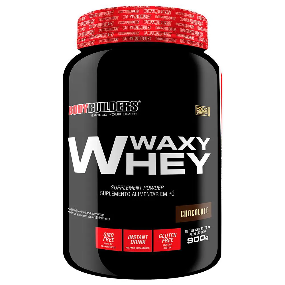 Whey Protein Waxy Whey Pote 900g - Suplemento para Definição e Performance - Bodybuilders Paçoca