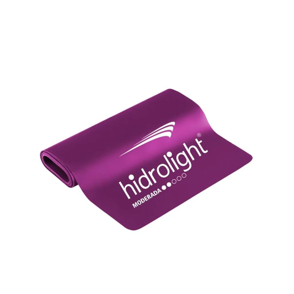 Faixa Elástica Tpe Moderada Roxa Fl42B Hidrolight