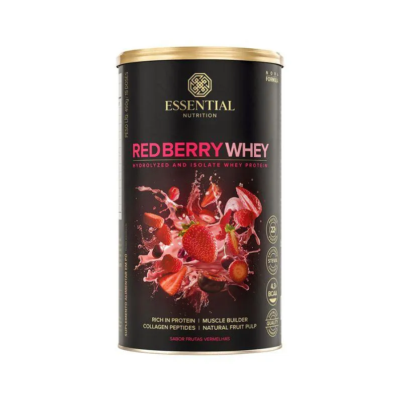 Whey Protein Essential Nutrition Red Berry 450g