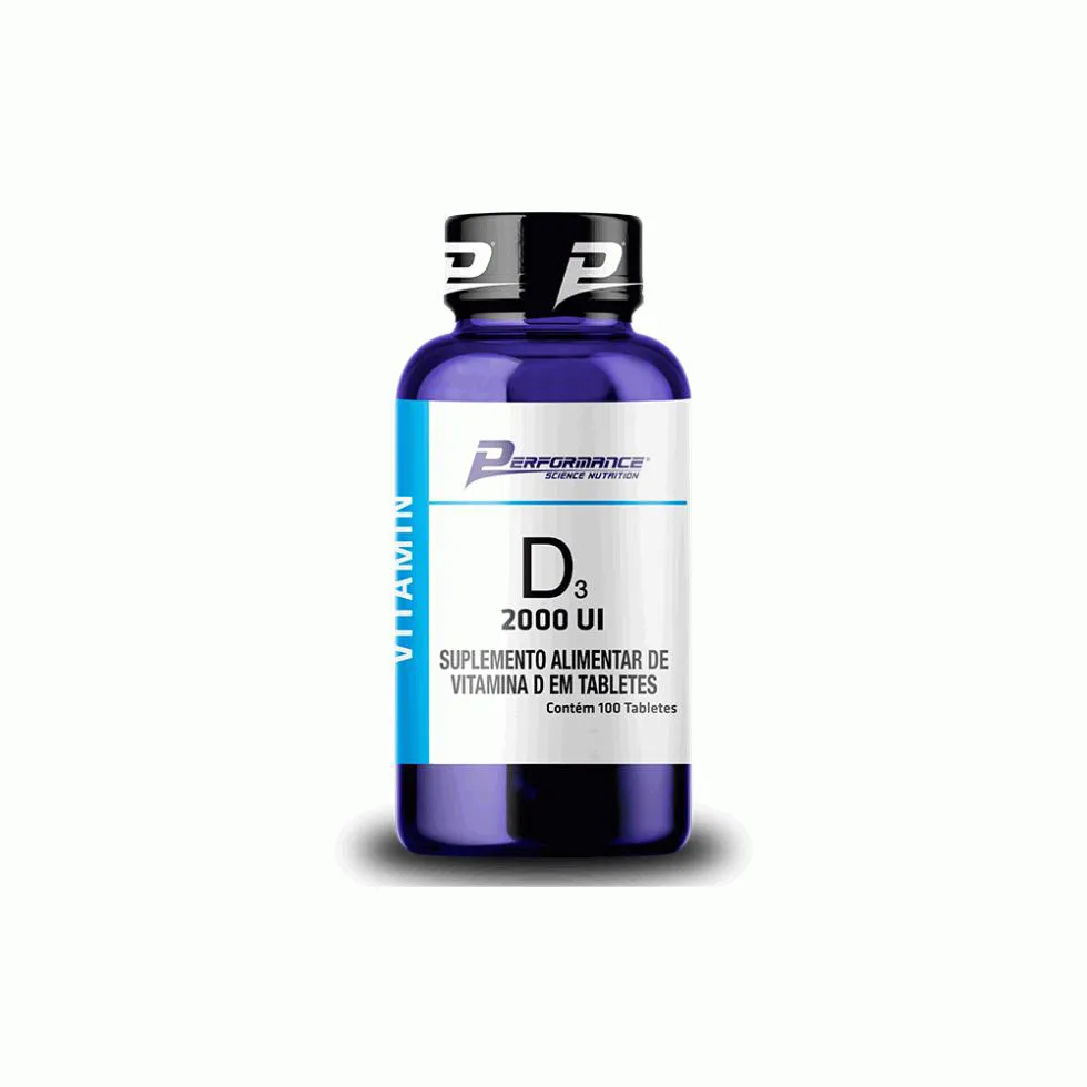 Vitamina D3 2000 Ui (100 Tabs) - Padrão: Único