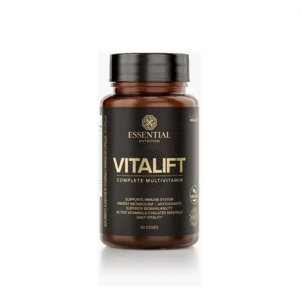 Polivitamínico Vitalift Essential Nutrition 90 cápsulas