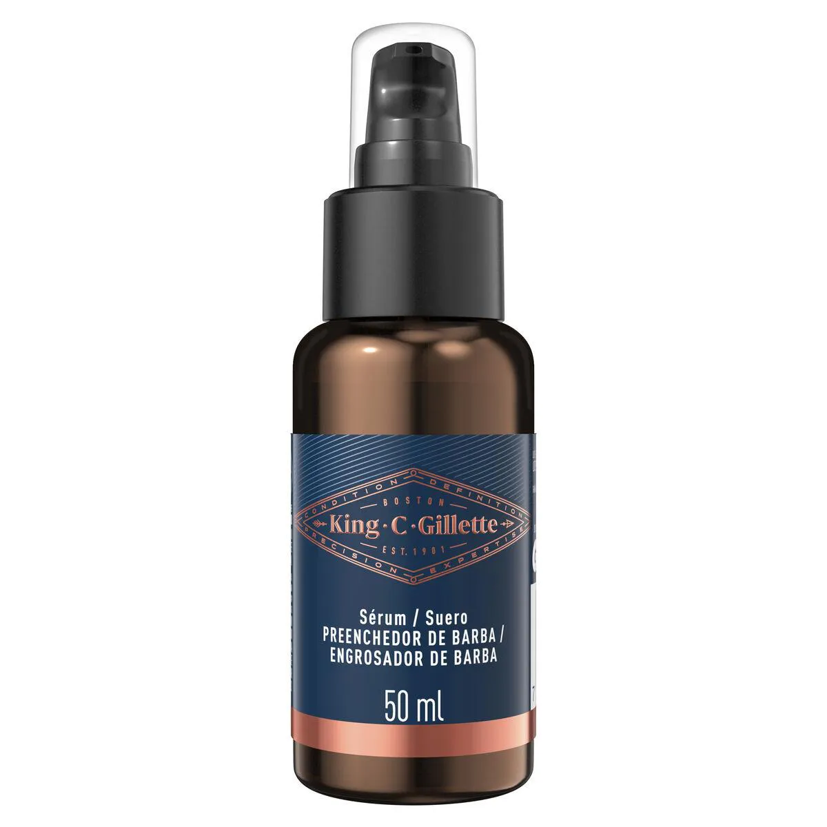 Sérum Preenchedor de Barba King C. Gillette 50ml