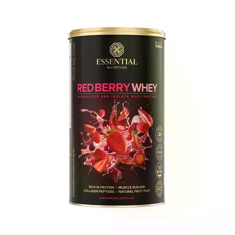 Red Berry Whey Essential Nutrition 450g