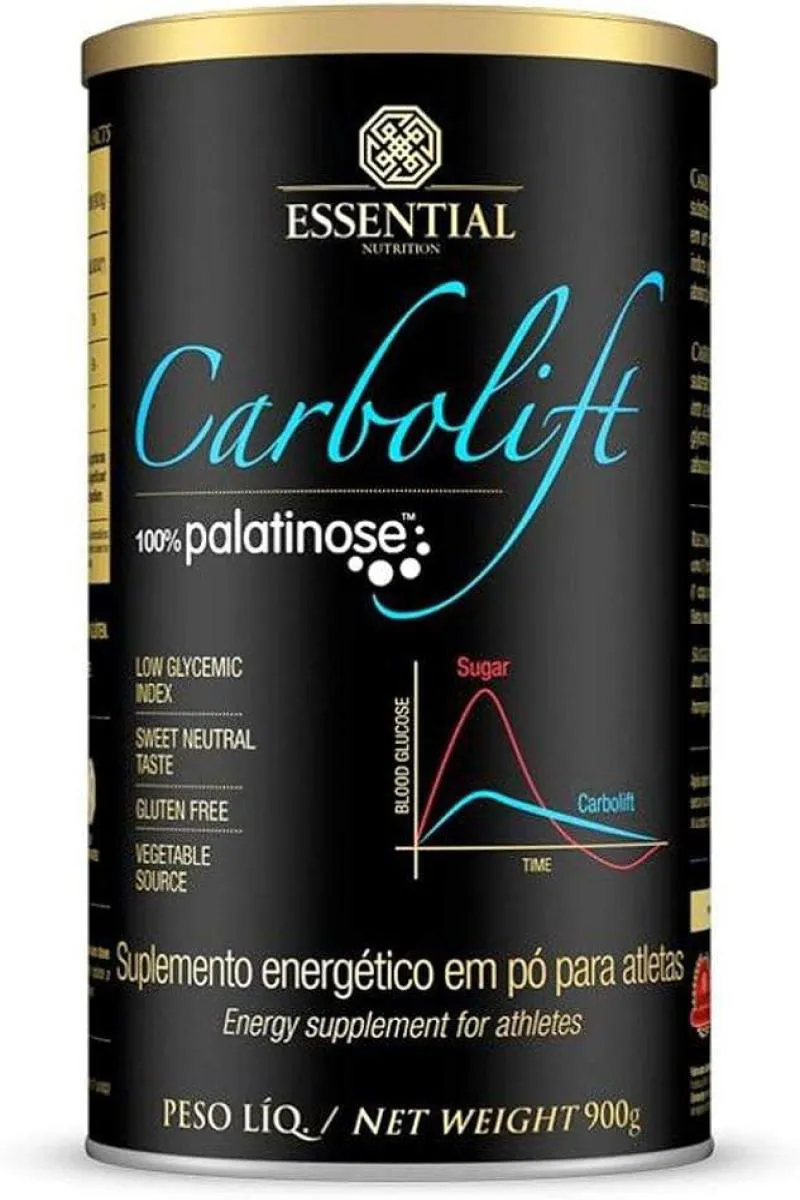 Energético em Pó Essential Nutrition Carbolifit Palationese 900g