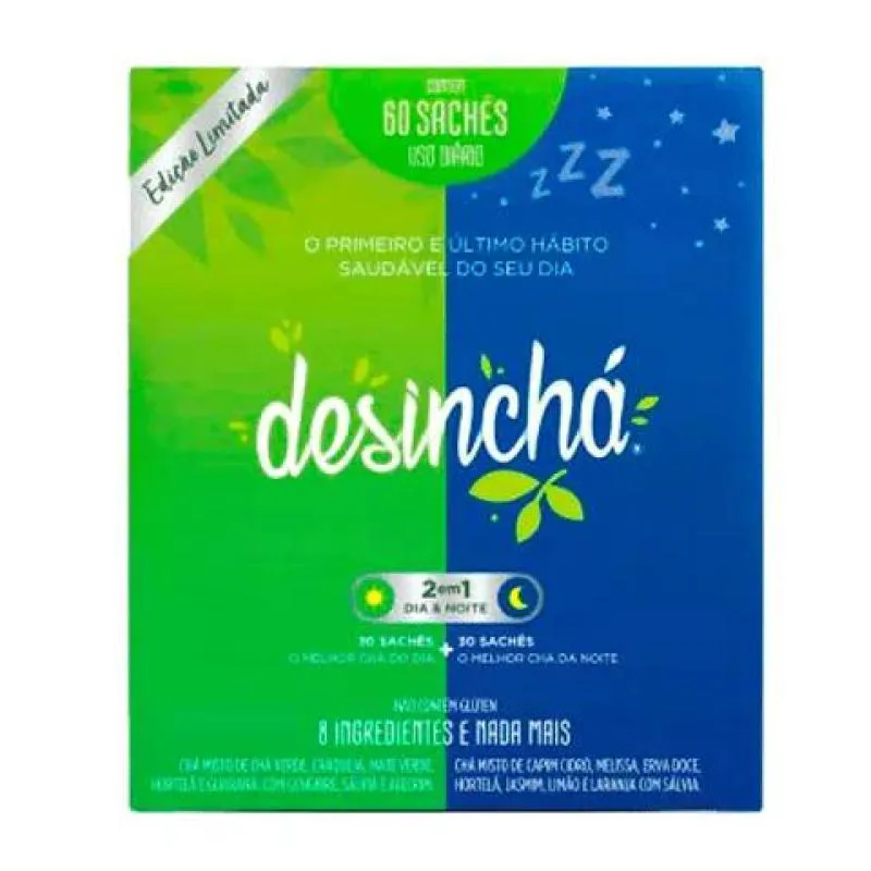 Desinchá Misto Dia Noite 60 Sachês