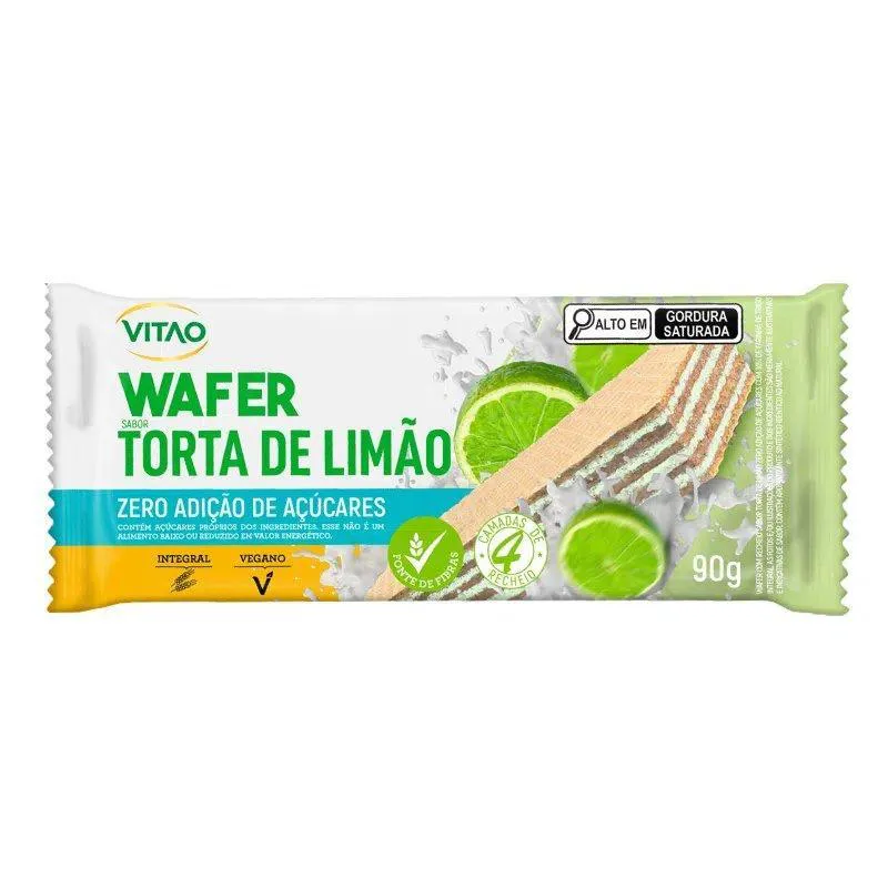 Wafer Integral Torta Limao Zero 90g