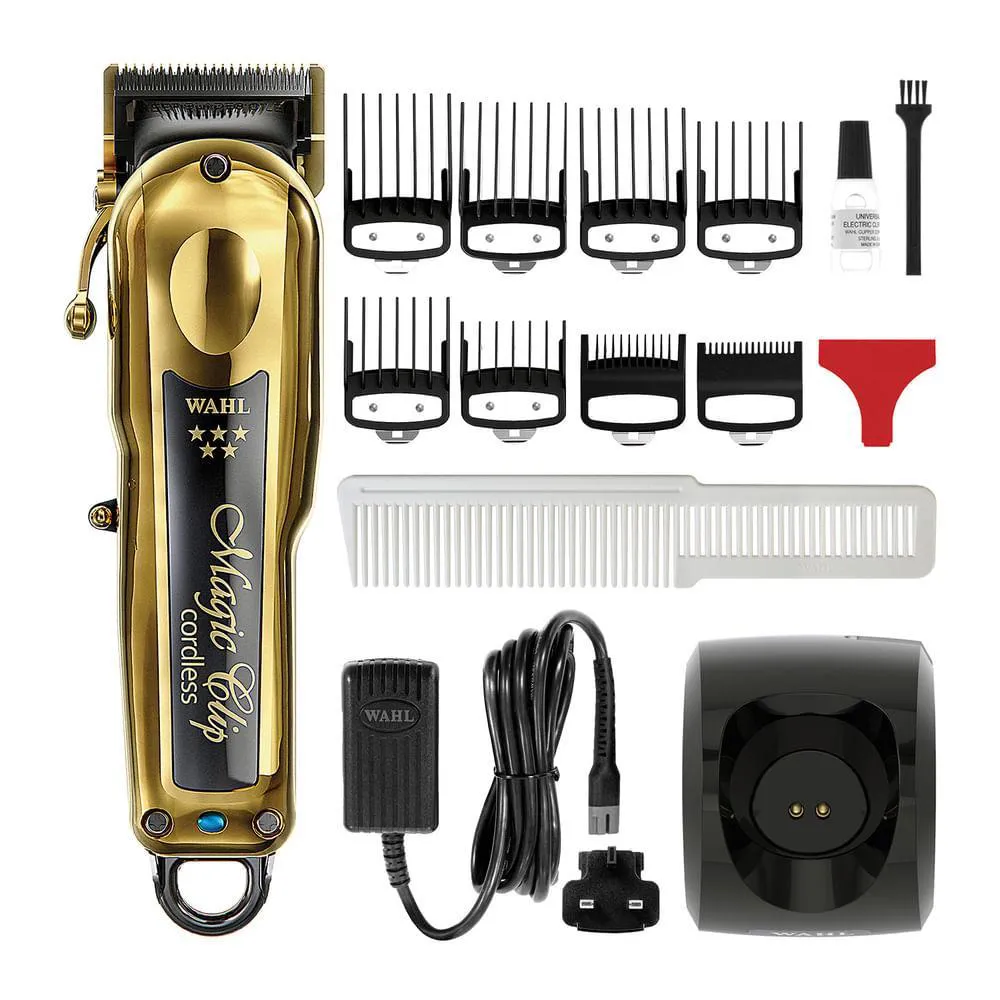 Maquina de Cortar o Cabelo Magic Clip Cordless Gold Wahl