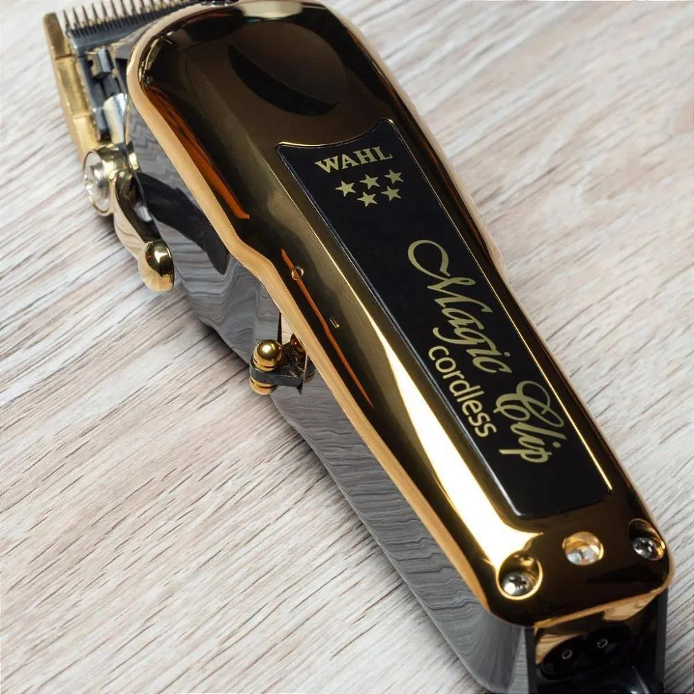 Maquina de Cortar o Cabelo Magic Clip Cordless Gold Wahl