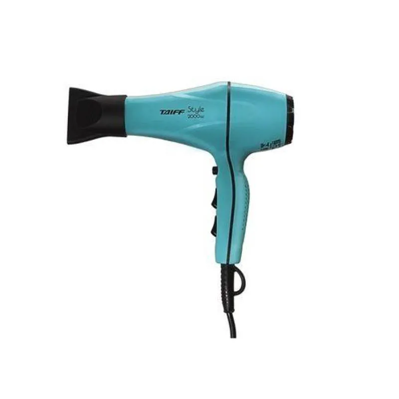 Secador de Cabelo Profissional Taiff Style Azul Tiffany 2000w 127v