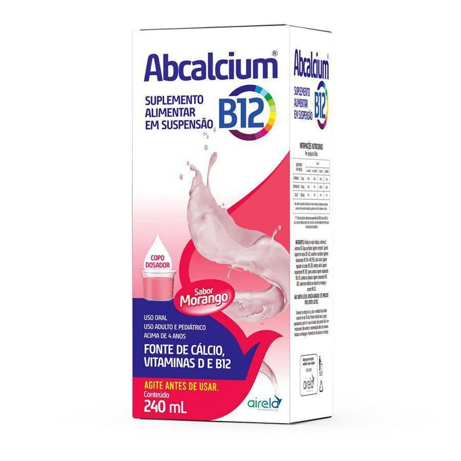 Abcalcium B12 240ml Solução Oral Airela