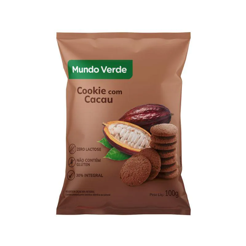 Cookie com Cacau Mundo Verde 100g