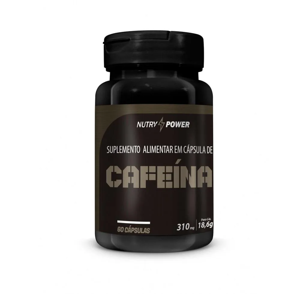 Suplemento Nutry Power Cafeína Super 60 cápsulas 310g
