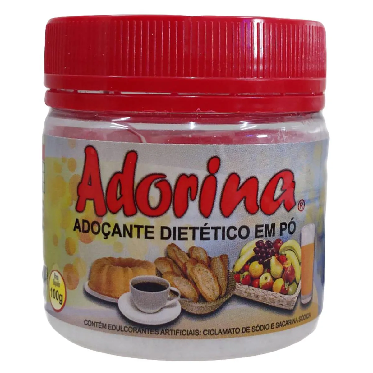 Adorina Adoçante Dietético em Pó 100g Caxinauá