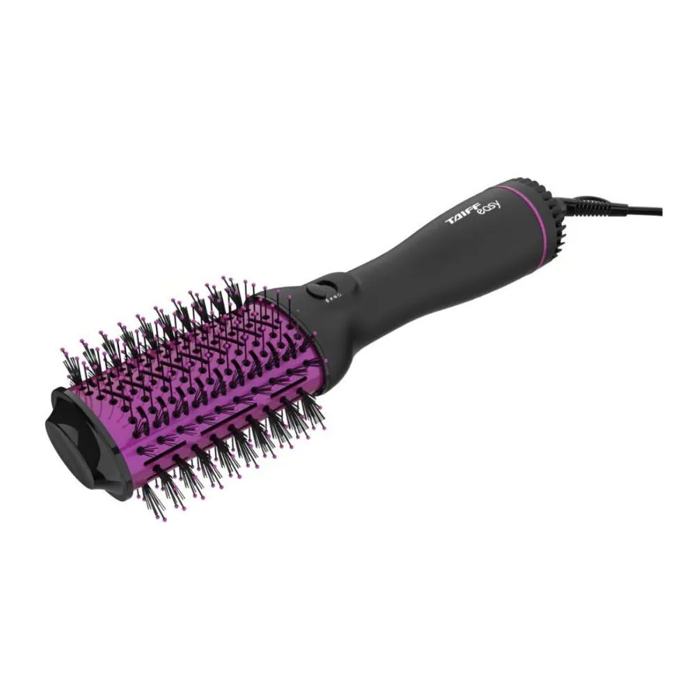 Escova Oval Secadora Taiff Easy Pink 1200w 220v