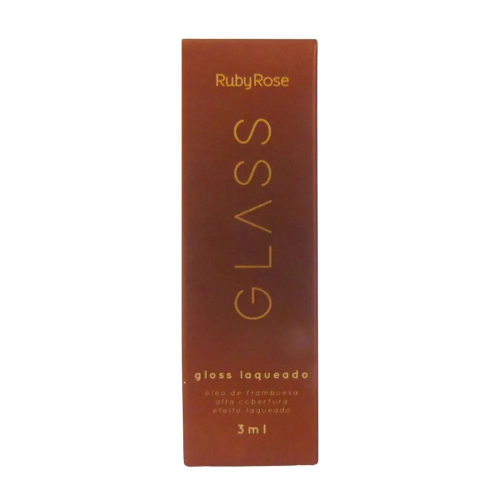 Gloss Laqueado Ruby Rose Glass Bg03 3ml