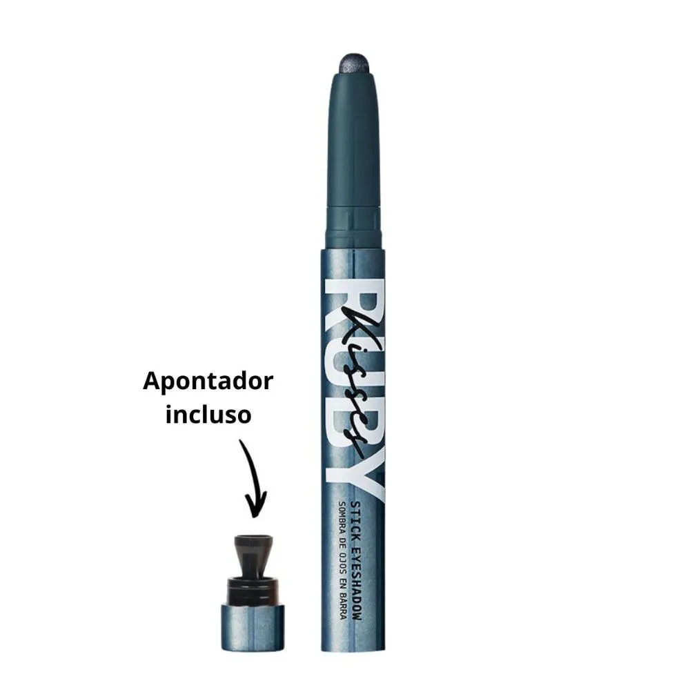 Sombra para Olhos em Barra Ruby Kisses Stick Eyeshadow Titanium Glam 1,4g Rsb06b